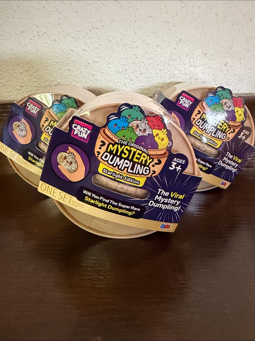 Set of 3 RMS Starlight Edition Dumplings